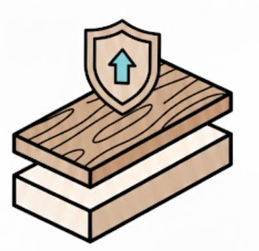 Debelina in obrabni sloj ikona