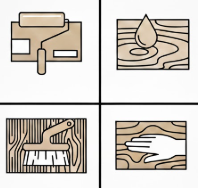 Obdelava površine ikona